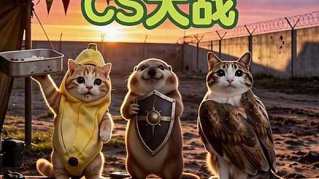 今天带着小家伙们去打真人cs了