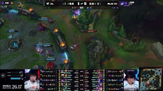 BLG先下一城！BLG残暴20-0完爆AL

BLG不到20分钟就领先AL一万经济，AL被打的毫无还