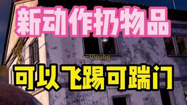新动作可飞踢可踹门