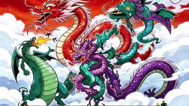 成龙历险记漫画：圣主点评不同文明的龙，自诩是最强的