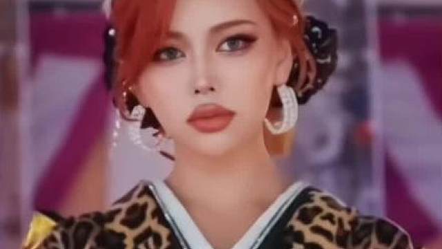 豹纹和服蔑视眼神，绮丽才是恋综“不良”天花板