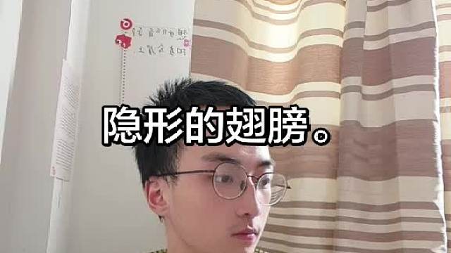 隐形的翅膀。