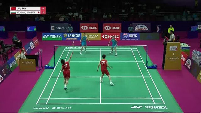 刘圣书/谭宁连续下压配合 持续保持进攻阵型多拍连贯下压