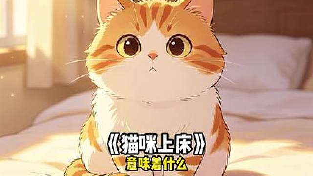 猫咪上床意味着什么