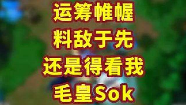 来看毛皇Sok的回马枪！ 魔兽争霸精彩集锦