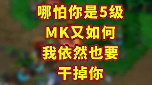 杀的就是5级MK！ 魔兽争霸精彩集锦