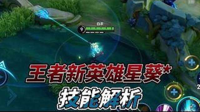 王者新英雄星葵技能解析