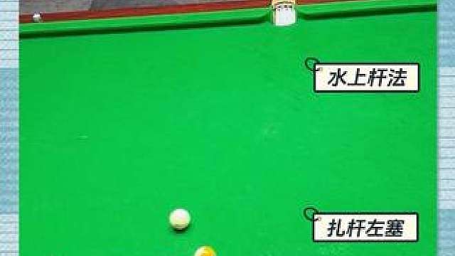扎杆左塞 扎杆后退塞！