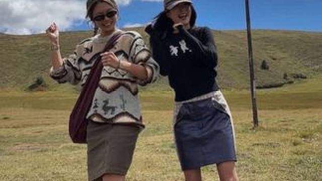 终于和龟龟拍上了顺拐舞