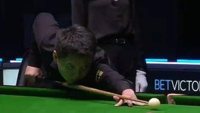 2026英格兰公开赛，周跃龙三连鞭超级逆转韦克林，晋级16强 #