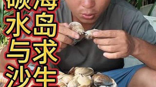 海岛求生三 巡山挖薯收水果，收获沙白一锅香
