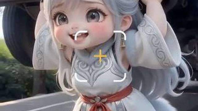 银月徒手扛大车