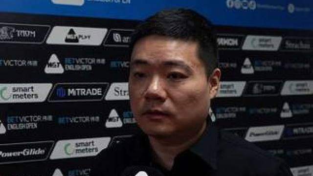 丁俊晖谈到部分中国选手状态不稳定 斯诺克英格兰公开赛，丁俊晖晋级八强采访