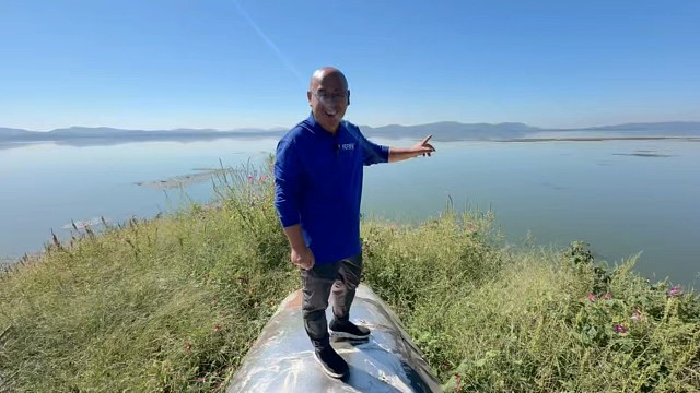 天津蓟州于桥水库翠屏湖小山坡山水山庄农家院150包吃包住湖景房看“海”！