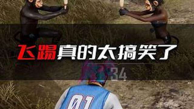 PUBG这个飞踢是真好玩。