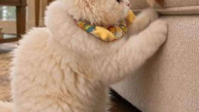 小猫咪为什么总抓沙发？