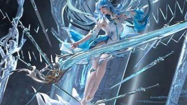 “寒光裁月，玉锋截云。”