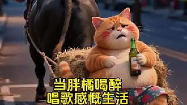 当胖橘喝醉后唱歌感慨生活，结果被牛哥一个 屁给熏晕了，简直太逗了