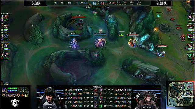 【传奇队 2:1 英雄队】恭喜传奇队拿下比赛胜利！

【本局比赛战报】
1分钟，双方打野支援中路，K