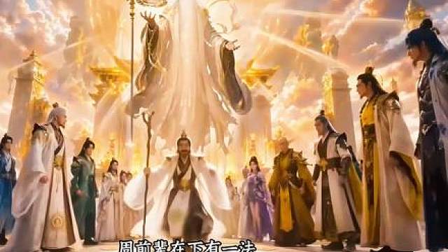 第一百零六集 古神天宫开启，古原公布传承规则，周谦帝威横扫宣称“传承归我”。宗林献计索要苏尘五根古神指骨，陈灭道附和；苍渊挺身护徒遭帝威震伤。苏尘挺身而出，怒斥周谦“不愿做之事无人能逼”，更怼宗林陈灭道“愿当狗与我何干”。周谦遮天一掌镇压，苏尘硬撼拳碎胸塌却未断骨，反激战意滔天，九龙战天诀百拳硬撼斩天剑光！