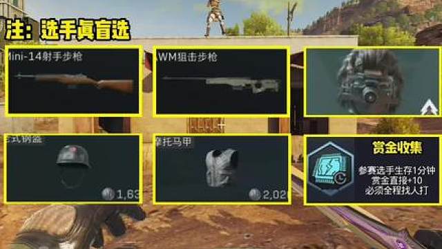 三角洲随机转盘赏金赛 选手装备:双AW？