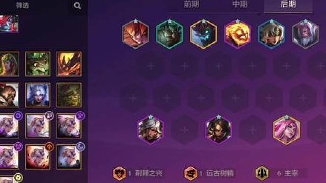 新版本最强最稳最无脑的阵容，不怕同行赶紧学 前排固定六主宰，后排根据d牌情况和装备决定谁来当输出，非常灵活不怕同行，只要主宰不削弱就能一直玩