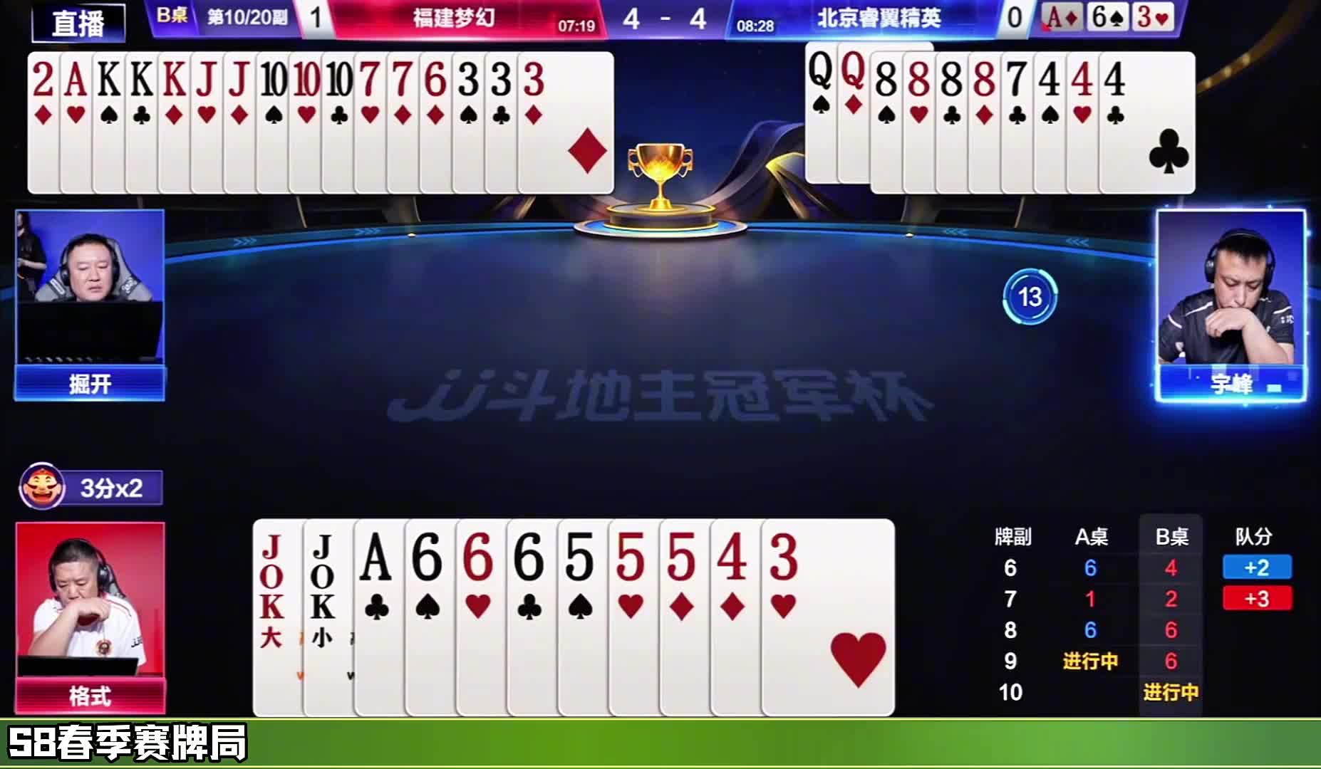 连环三炸热闹了！