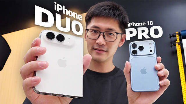 【】 9月16日， 影视飓风测评了iPhone Duo，视频中Tim经过测评后表示，从数码博主角度来