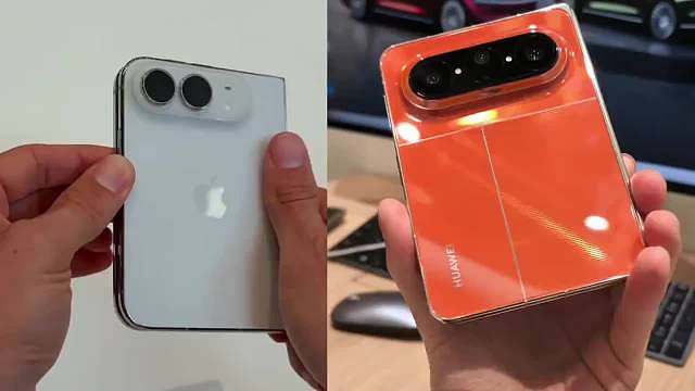 高下立判！iPhone duo对比华为pura x max！ ​​​