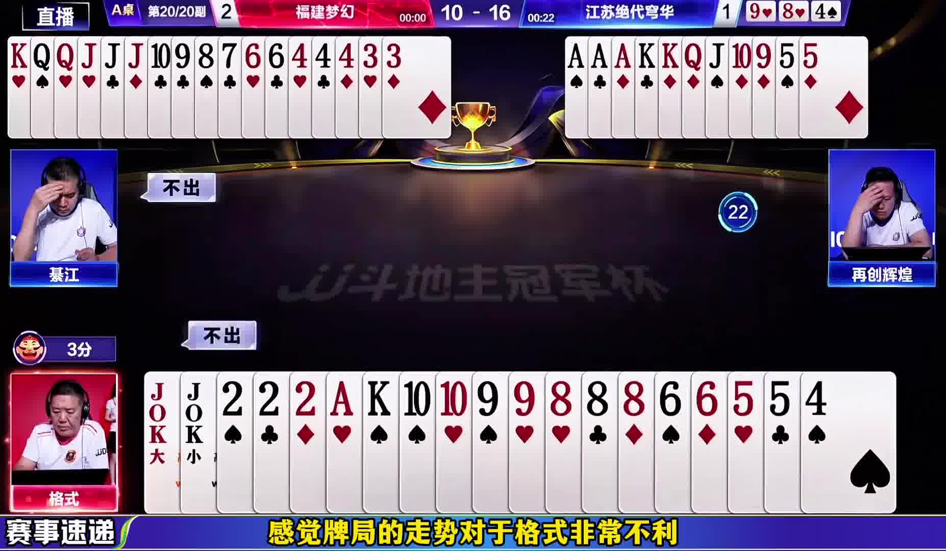 老格式读秒绝杀！福建梦幻3比1暂时领先江苏绝代穹华！ 老格式你这是要夺冠啊！独家反春也是太伤了！