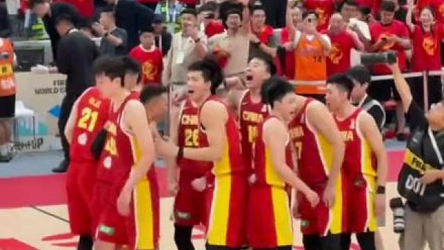 今天中国男篮的比赛，注定是一场万众瞩目的比赛！