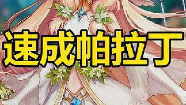 速成帕拉丁，我真没开挂