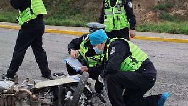 西宁交警事故现场大比武 练就“火眼金睛”