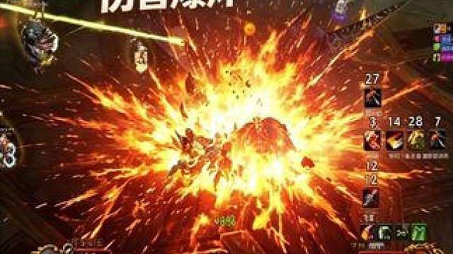 时光服元素萨增强后夯爆了！火山爆发直接增伤20%