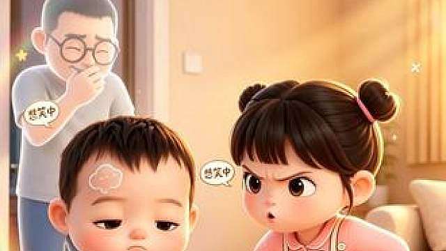 4 岁姐姐复刻妈妈训老公名场面，教育弟弟全程翻车 孩子真的是大人的镜子！ 偷偷学会妈妈训爸爸的语气和动作，一本正经教育调皮弟弟。 沉浸式装大人，结果被当场拆穿，害羞翻车也太真实了！ 二胎家庭的搞笑温馨日常
