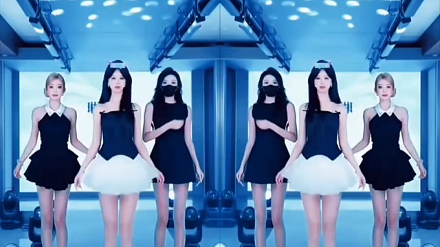 大长腿美女