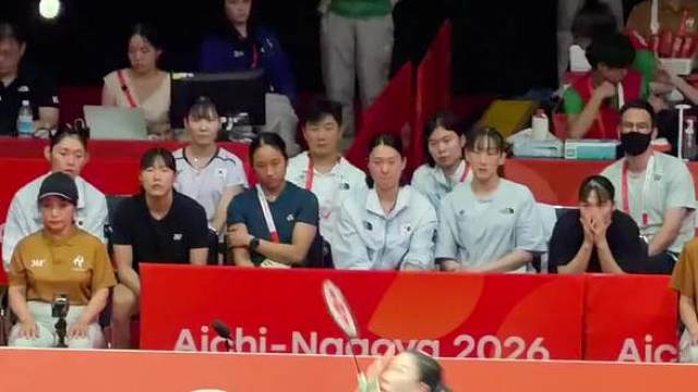 韩国女团1-3不敌日本女团 安子脸都黑成啥样了没关系 单项依旧是你的天下！
