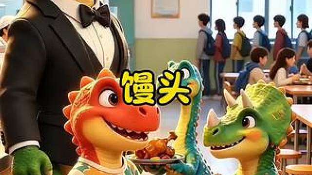为什么这位同学只吃馒头？