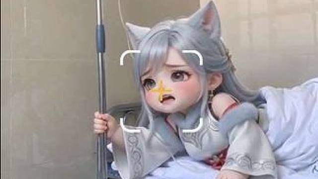 银月的药滴完了