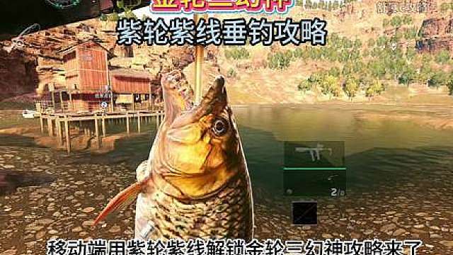 三角洲行动紫轮紫线解锁金轮三幻神钓鱼攻略