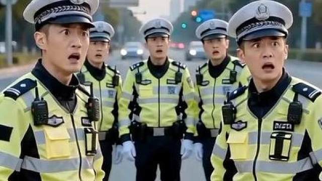 交警与市民互动
