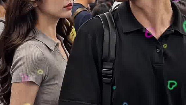 胆子也太大了，地铁上这么多，你也敢
