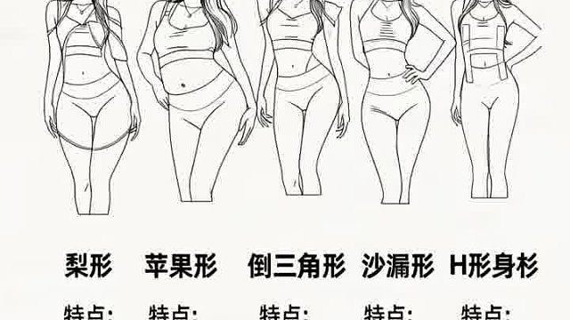 下面五种身材，你喜欢哪种？