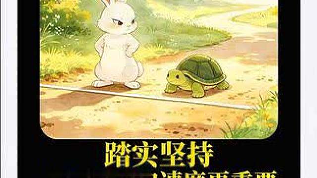 踏实坚持，远比天赋和速度更重要