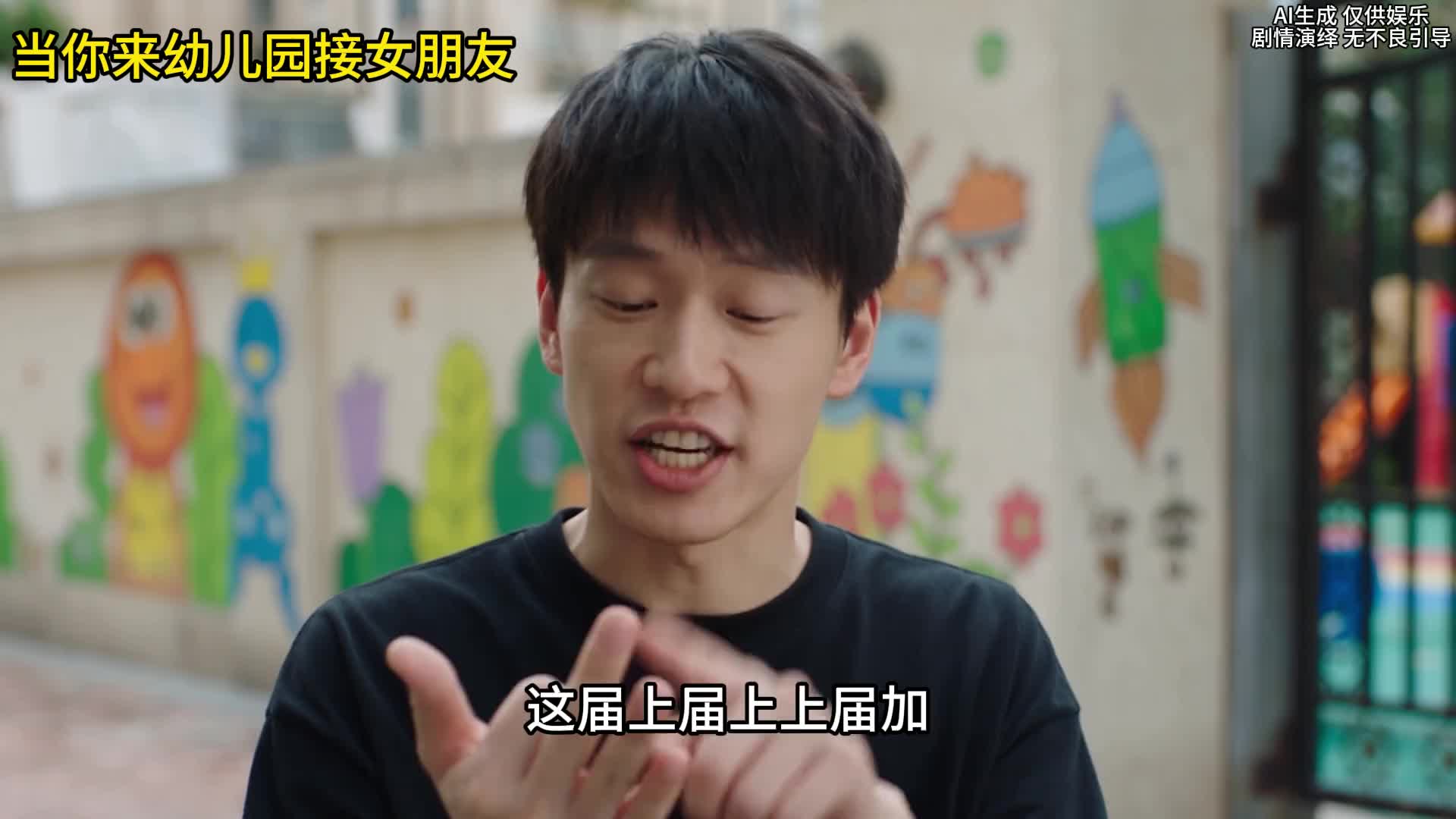 什么叫你来幼儿园接女朋友？