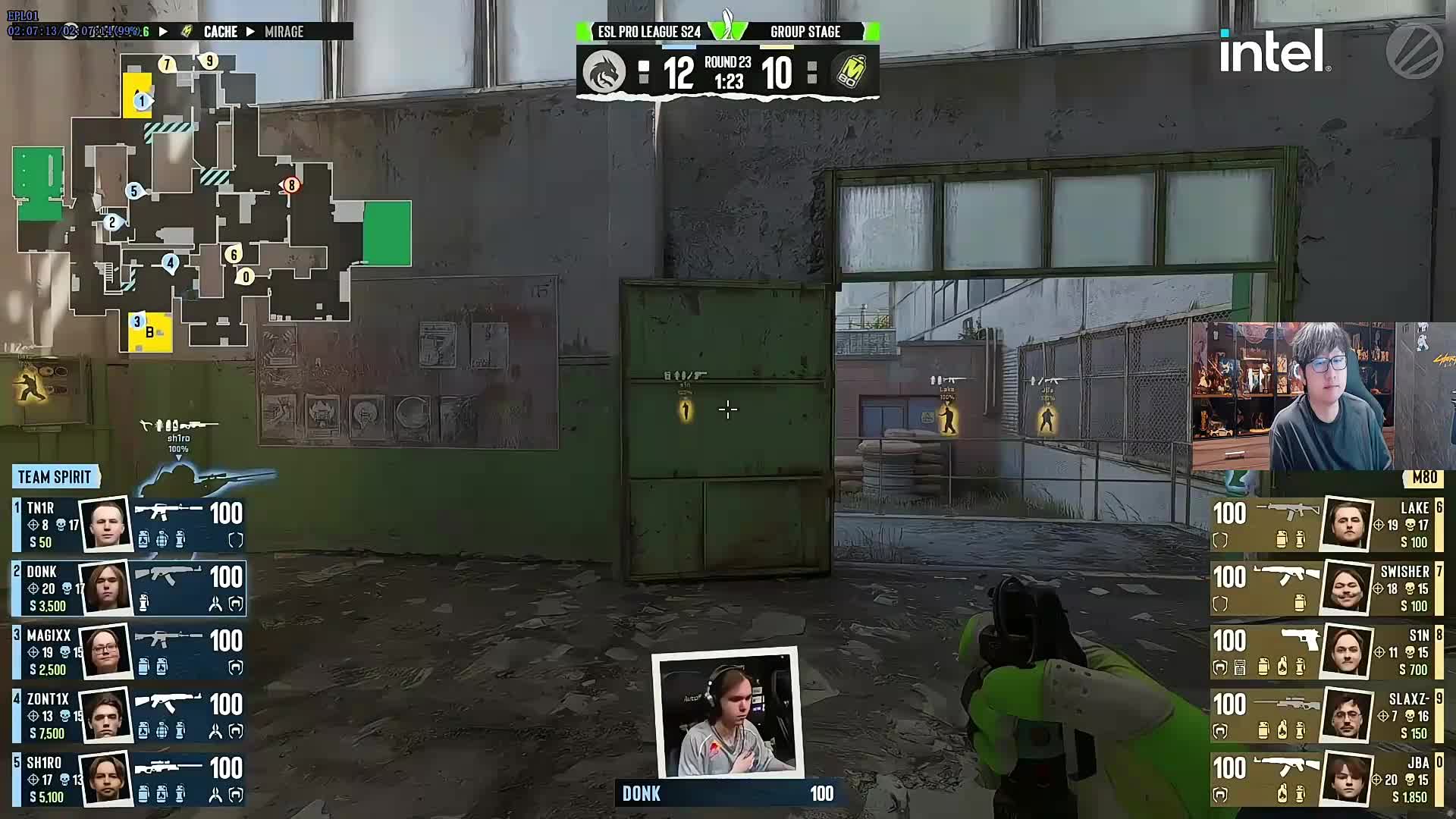 解说CSGO对局拿下赛点