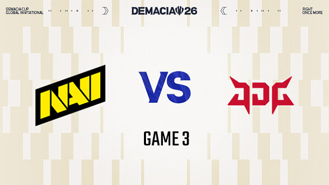 【回放】NAVI vs JDG_3-小组赛-2026德玛西亚杯