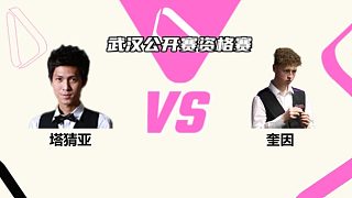 塔猜亞·烏諾  VS  弗加爾·奎因 2025斯諾克武漢公開賽資格賽 清流
