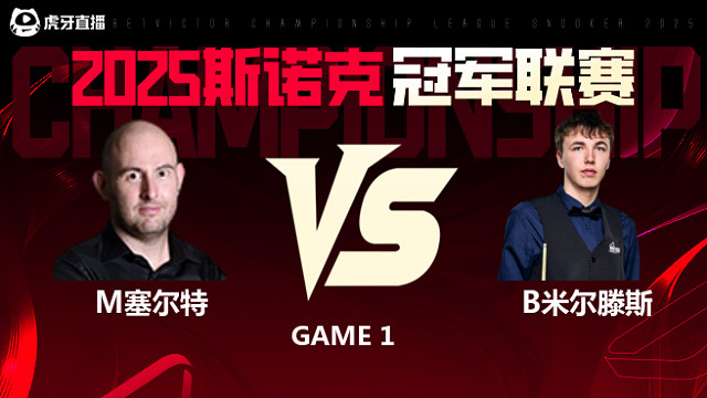 马修·塞尔特VS本·米尔滕斯 2025斯诺克冠军联赛 清流