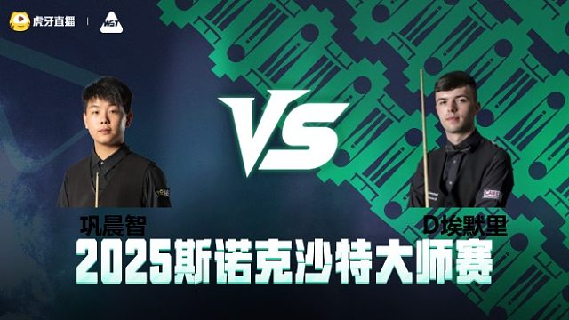 巩晨智VS迪伦·埃默里 2025斯诺克沙特大师赛 清流